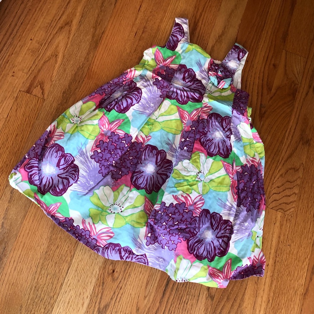 💜N-KIDS💜 FLORAL DRESS GIRLS SIZE 3T DRESS